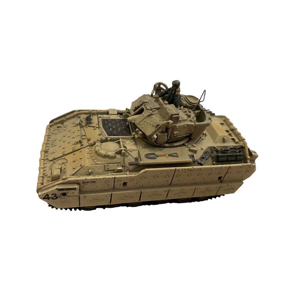2007 Unimax Toys Bravo Team M3A2 Bradley Desert Camouflage (Compatible w/GI Joe)